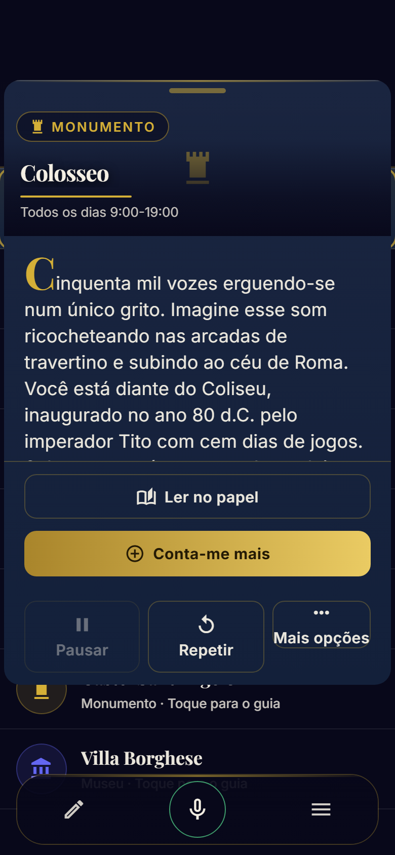 Cada lugar torna-se uma história — e se quiseres mais, basta pedir.
